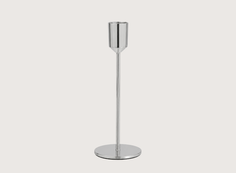 Stabkerzenhalter Silber